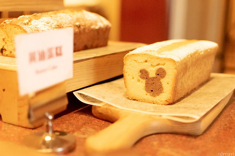 ミッキーのバターケーキ!めちゃめちゃ美味しかったです!