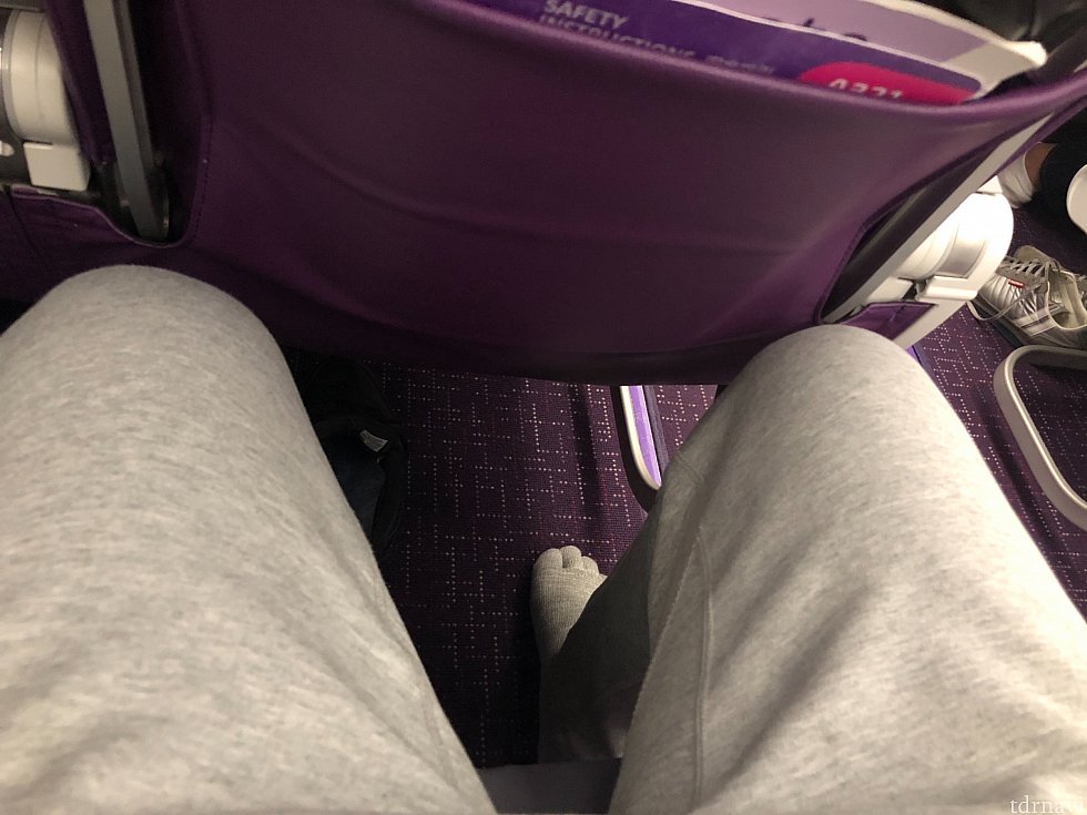 男性(175cm)が座った場合の席