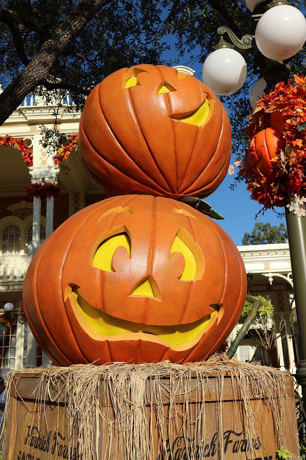 ハロウィンの装飾