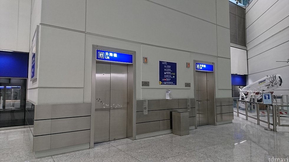 エレベーターもあります。