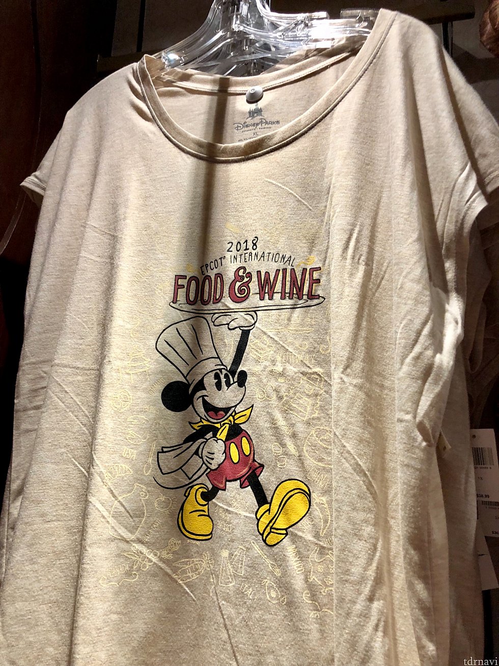 ミッキーのTシャツ。