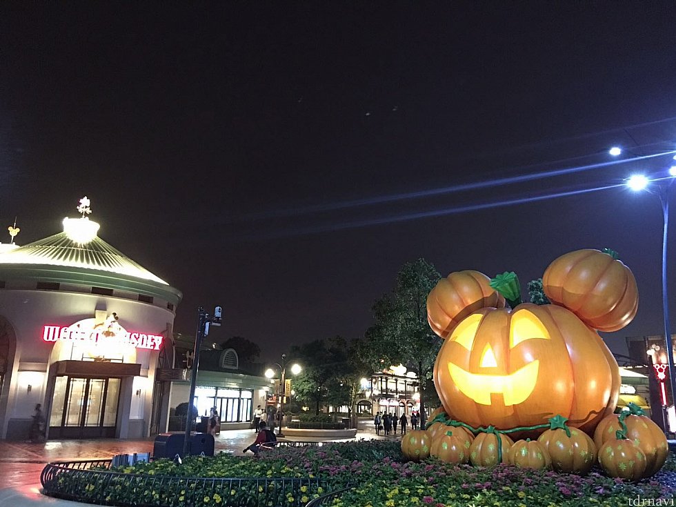 ディズニータウンにも🎃