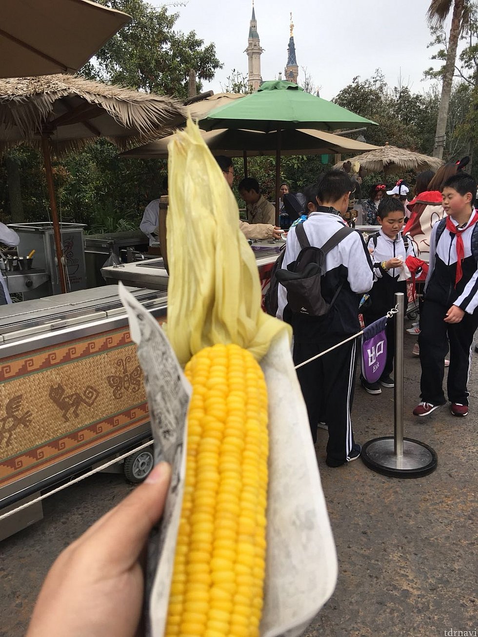 修学旅行生?子供には特に人気があるようでした🌽