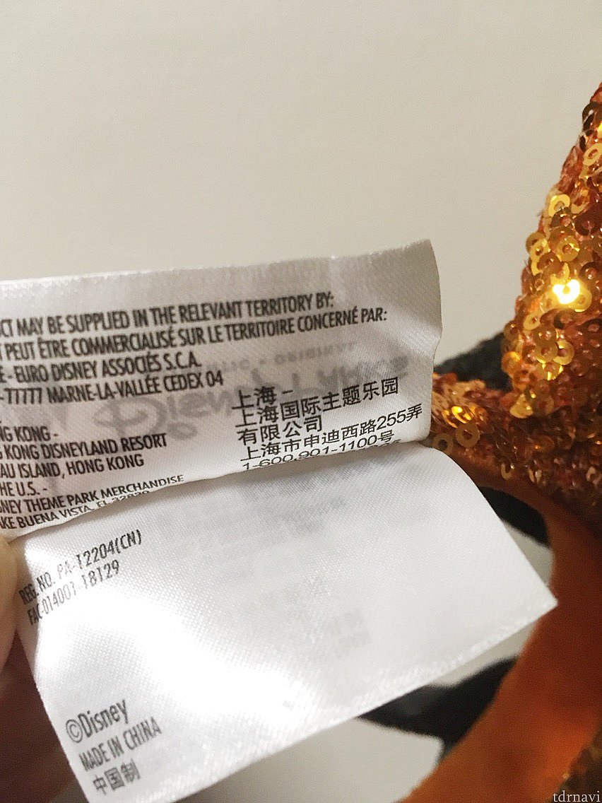 DLRのグッズは全世界共通なのでしょうか?