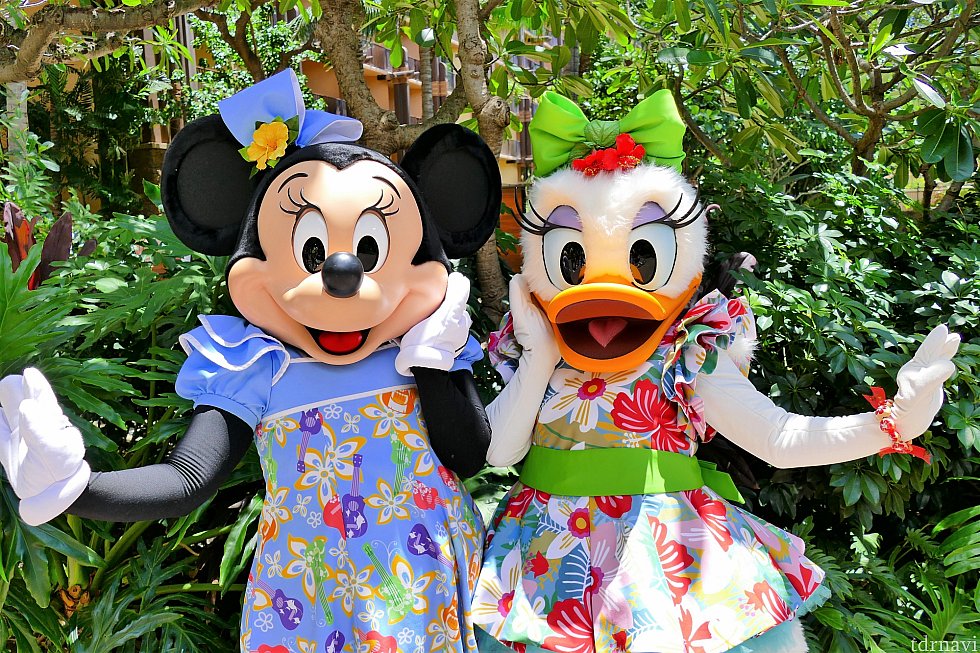 ミニーちゃん&デイジーのガールズグリ!可愛すぎました(´▽`)