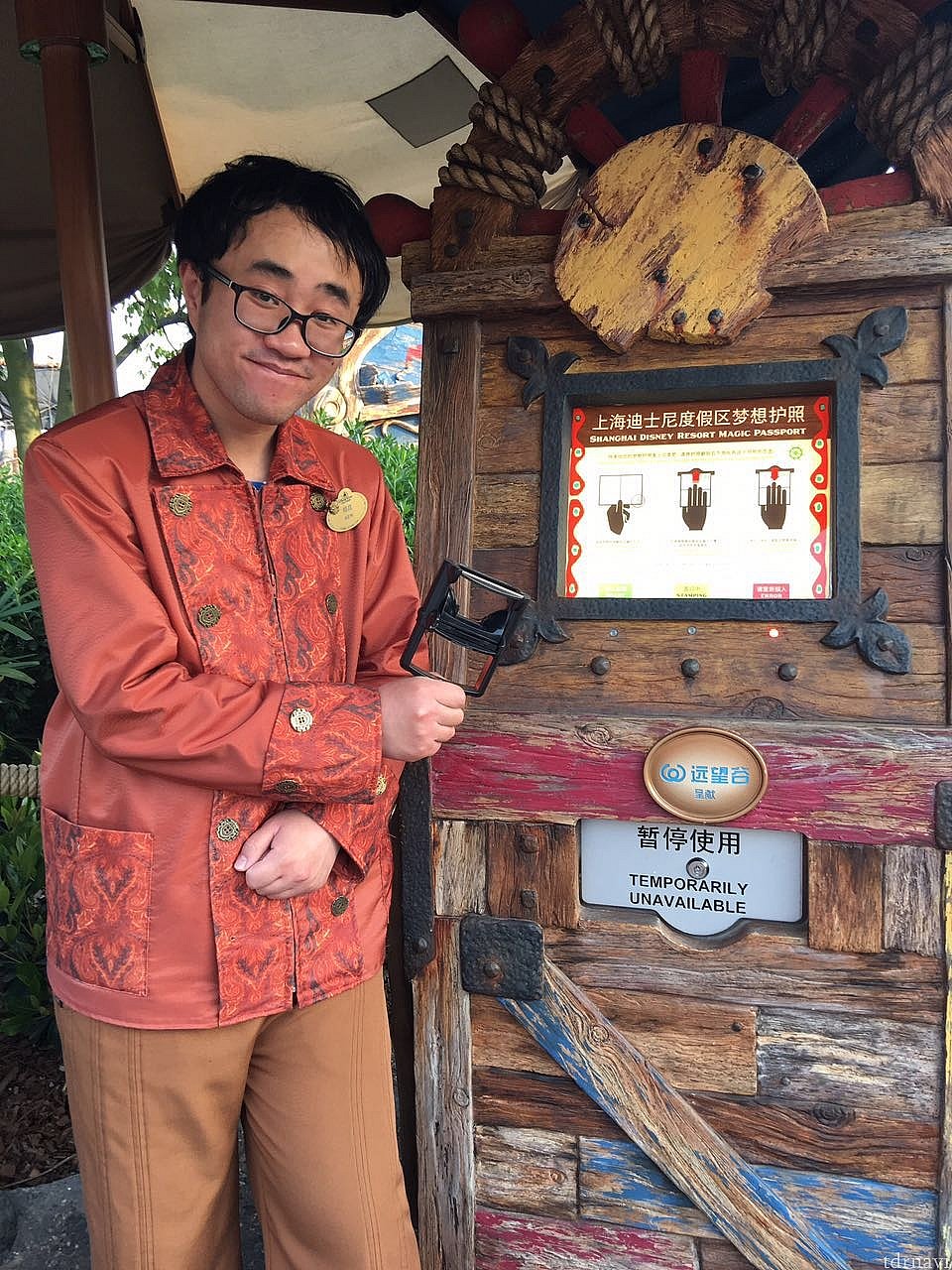 アトラクション担当のキャストさんも凄くフレンドリー😊
