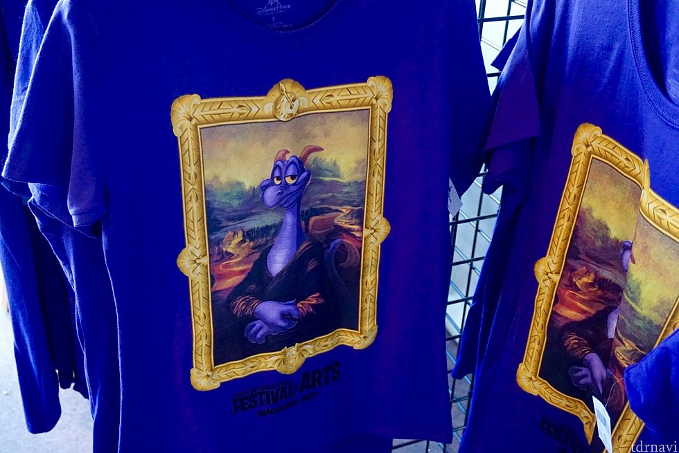 モナリサ風のピグメントのTシャツ