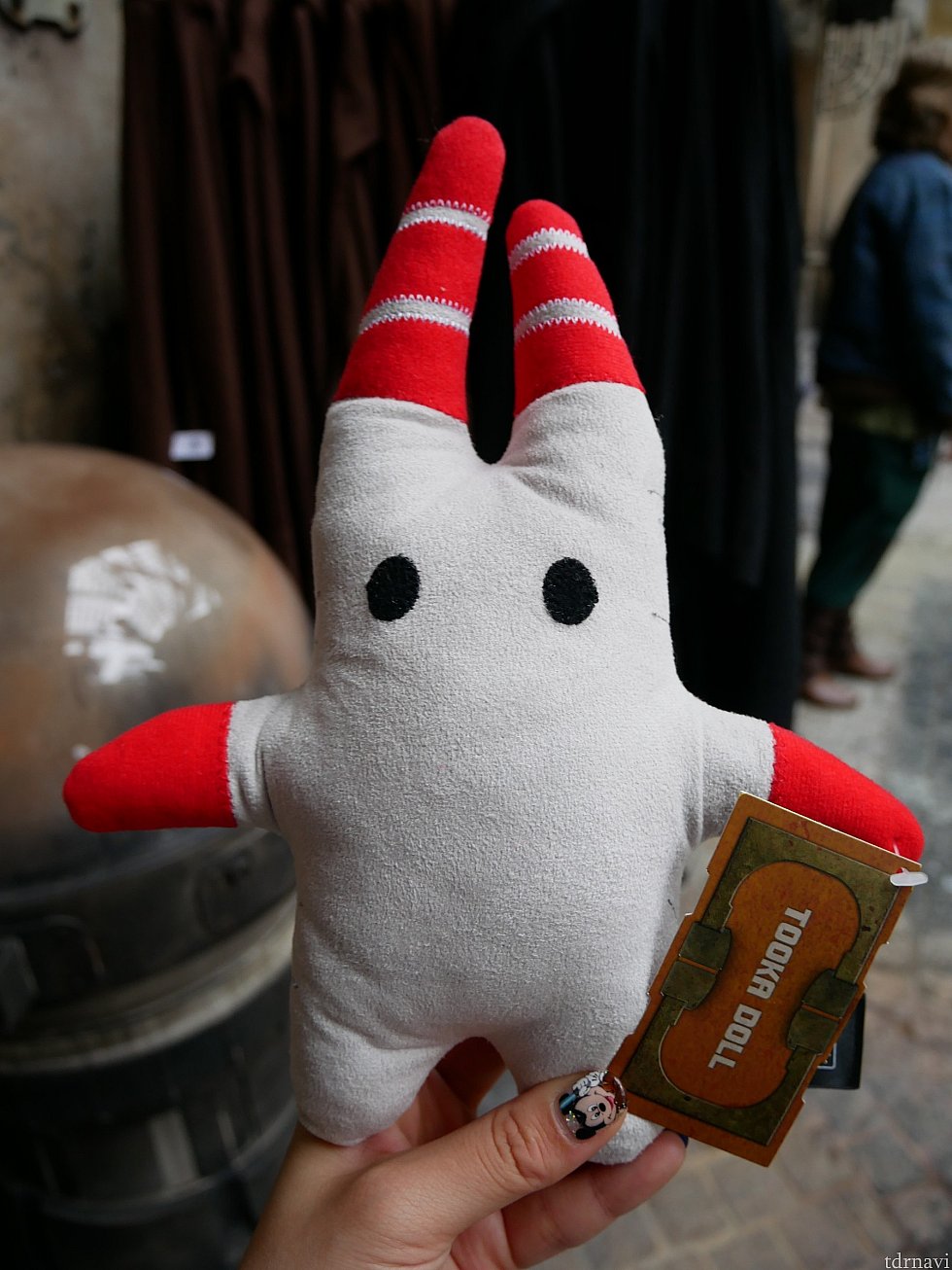 Tooka doll
クローンウォーズを見ていないので読み仮名が不明です…トゥカ?トーカ???