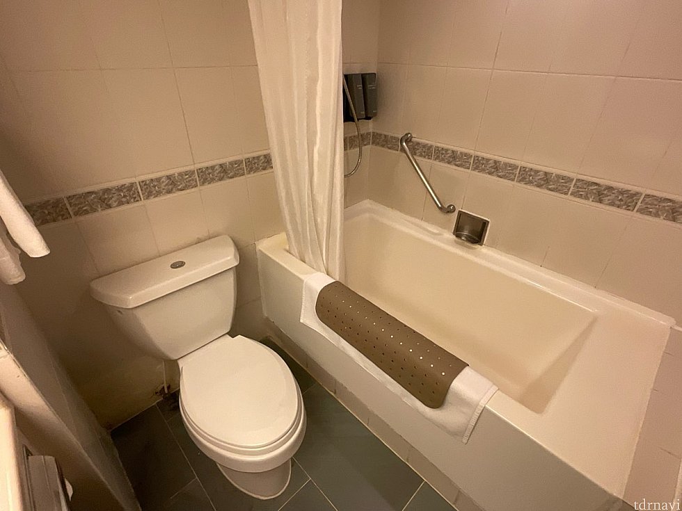 湯船があるのは日本人的に嬉しいポイントでは