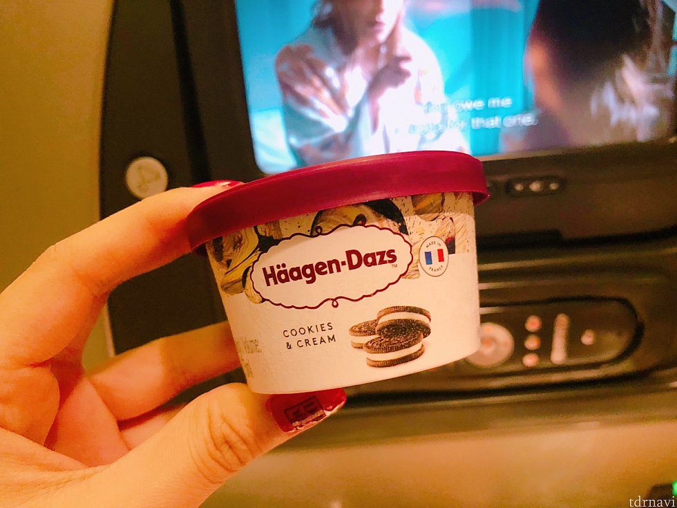 帰りのハーゲンダッツはクッキー&クリーム