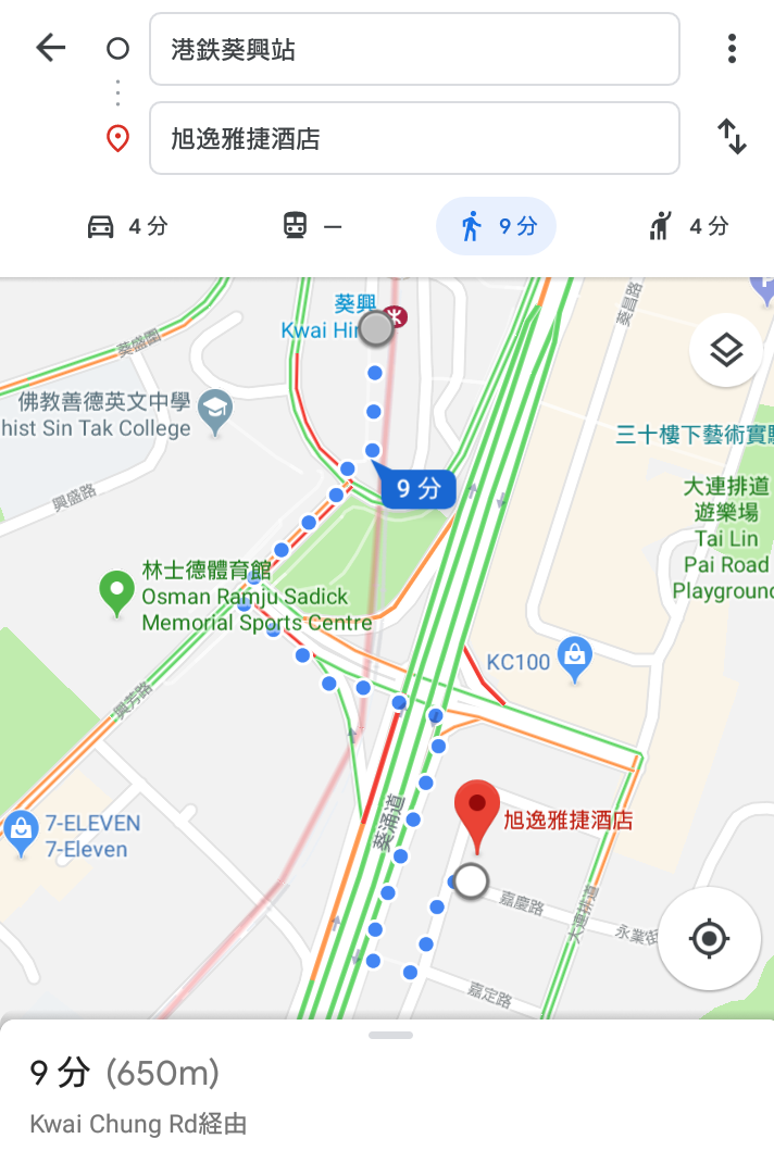 駅から10分ほどですが、ホテルがキレイだったので許容範囲内だなぁと思います。