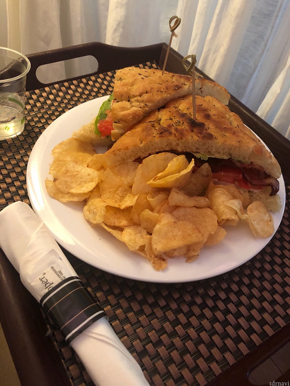 ターキーサンドが美味しかったです!