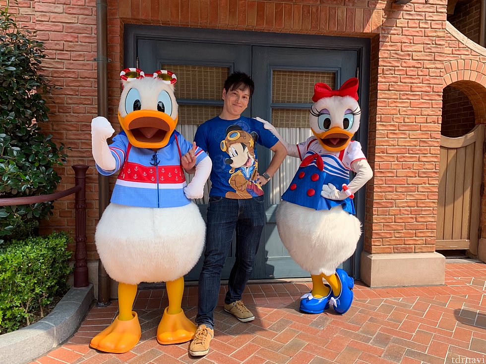 ドナとデイジーともパシャリ!