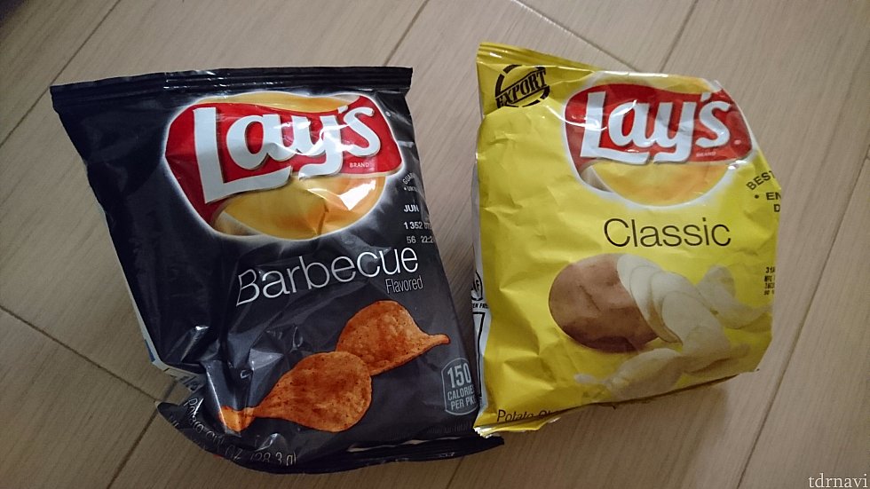カバナスにあったポテトチップス。