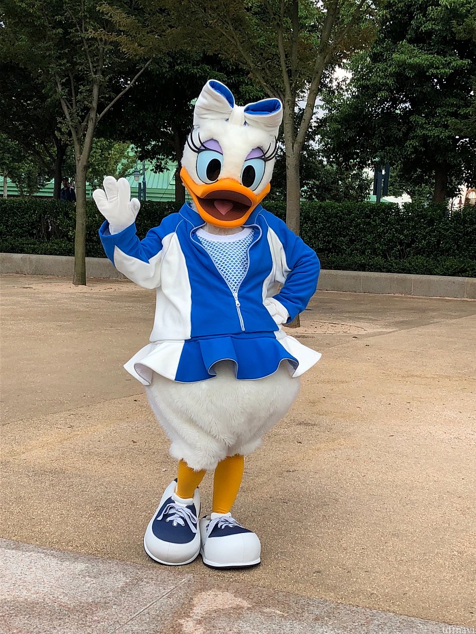 ゴール直後に迎えてくれたのはデイジー♡ジャージでもおしゃれ!