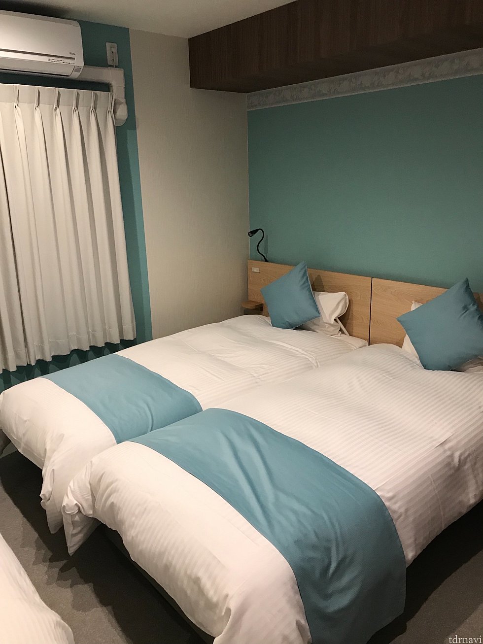 部屋は3人宿泊出来る部屋でした。