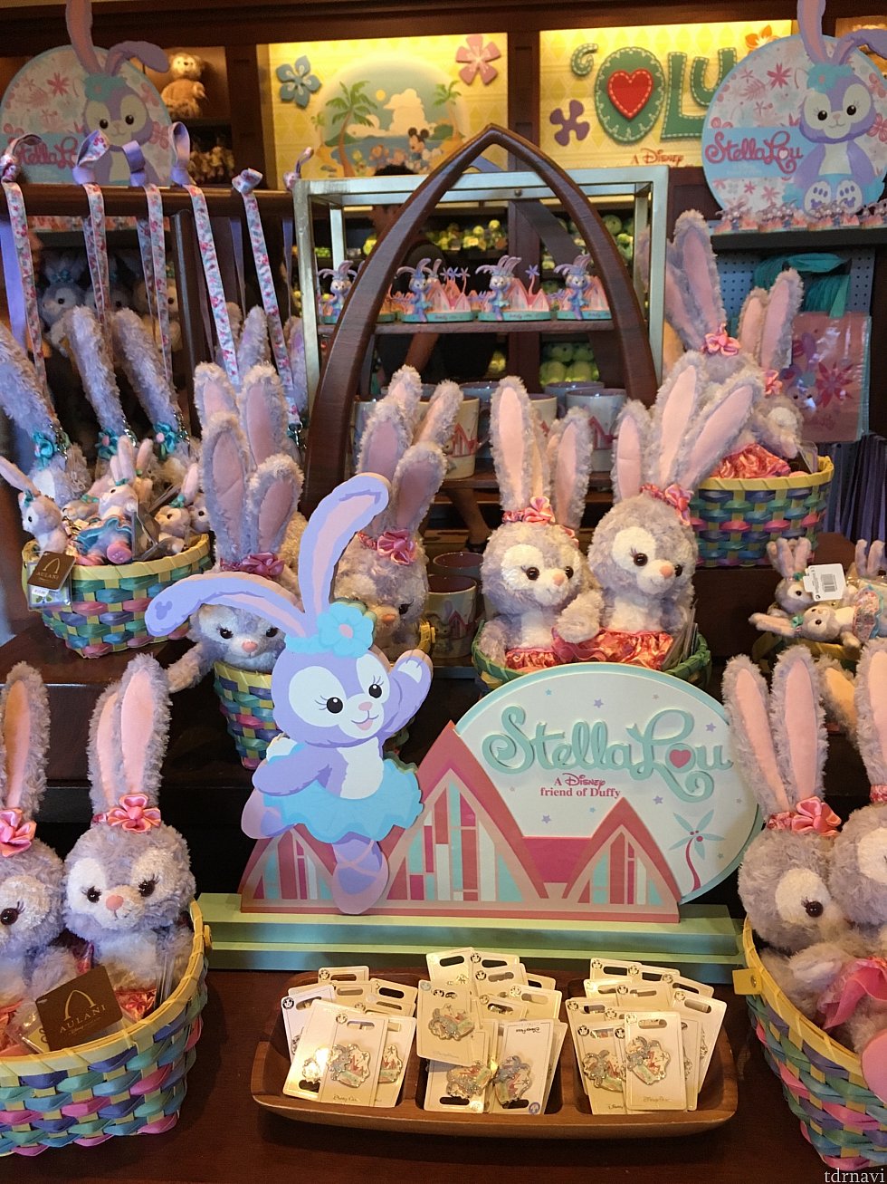 入口のルーちゃんグッズ