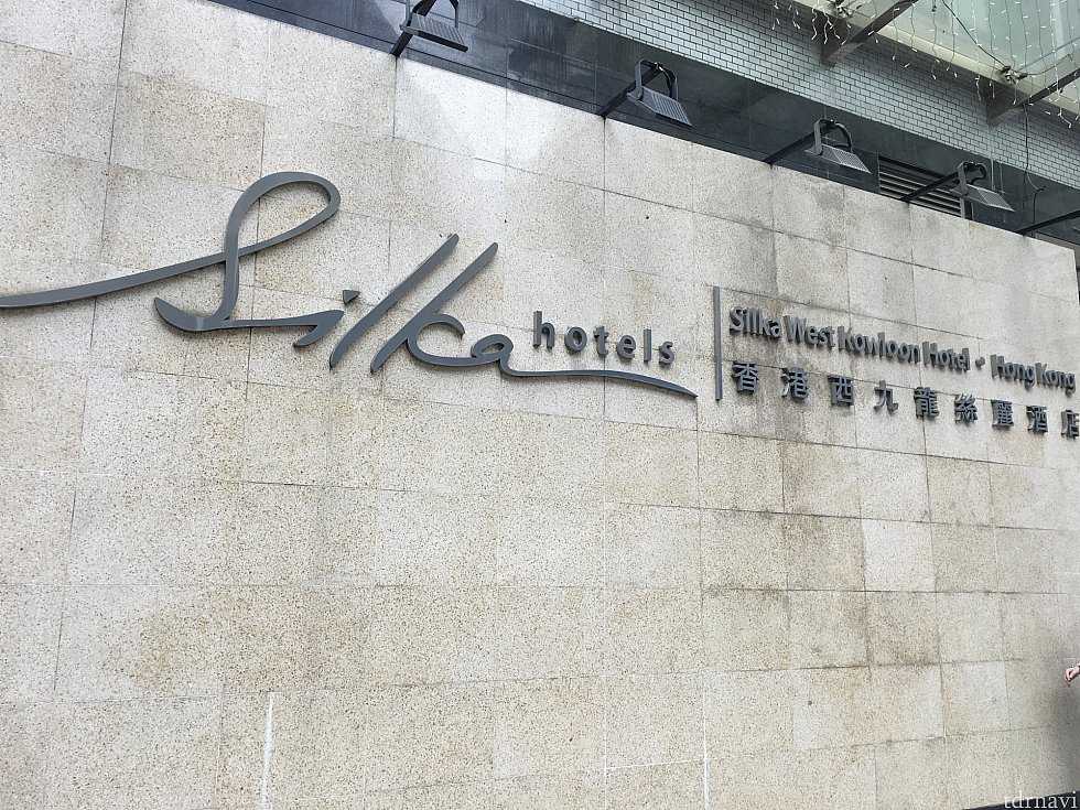 思った以上にきれいなホテルの予感が。