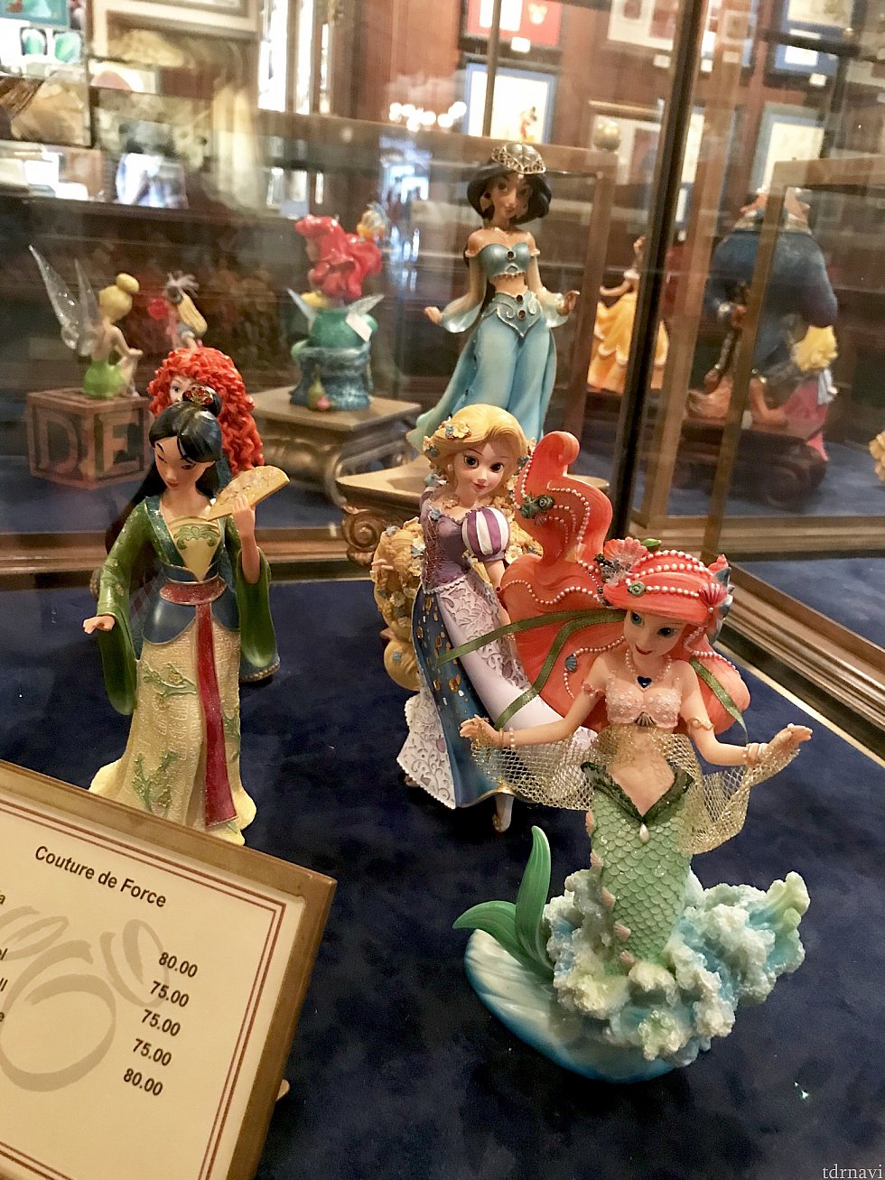 プリンセスのフィギュア