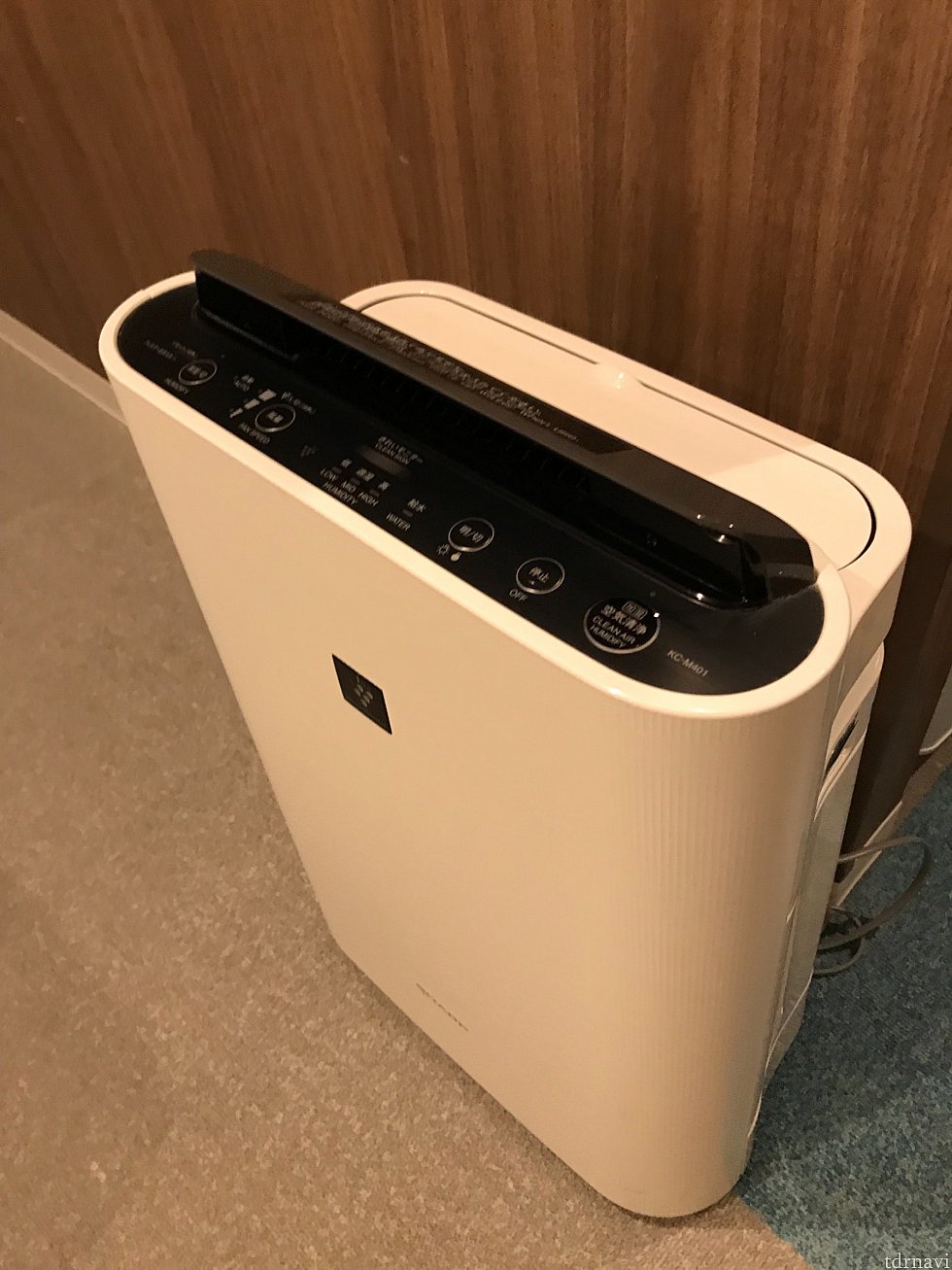 空気清浄機有り