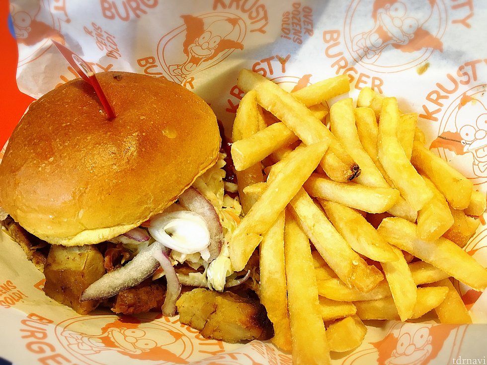 THE RIBWICH
ポークが入っているバーガー
$14.99