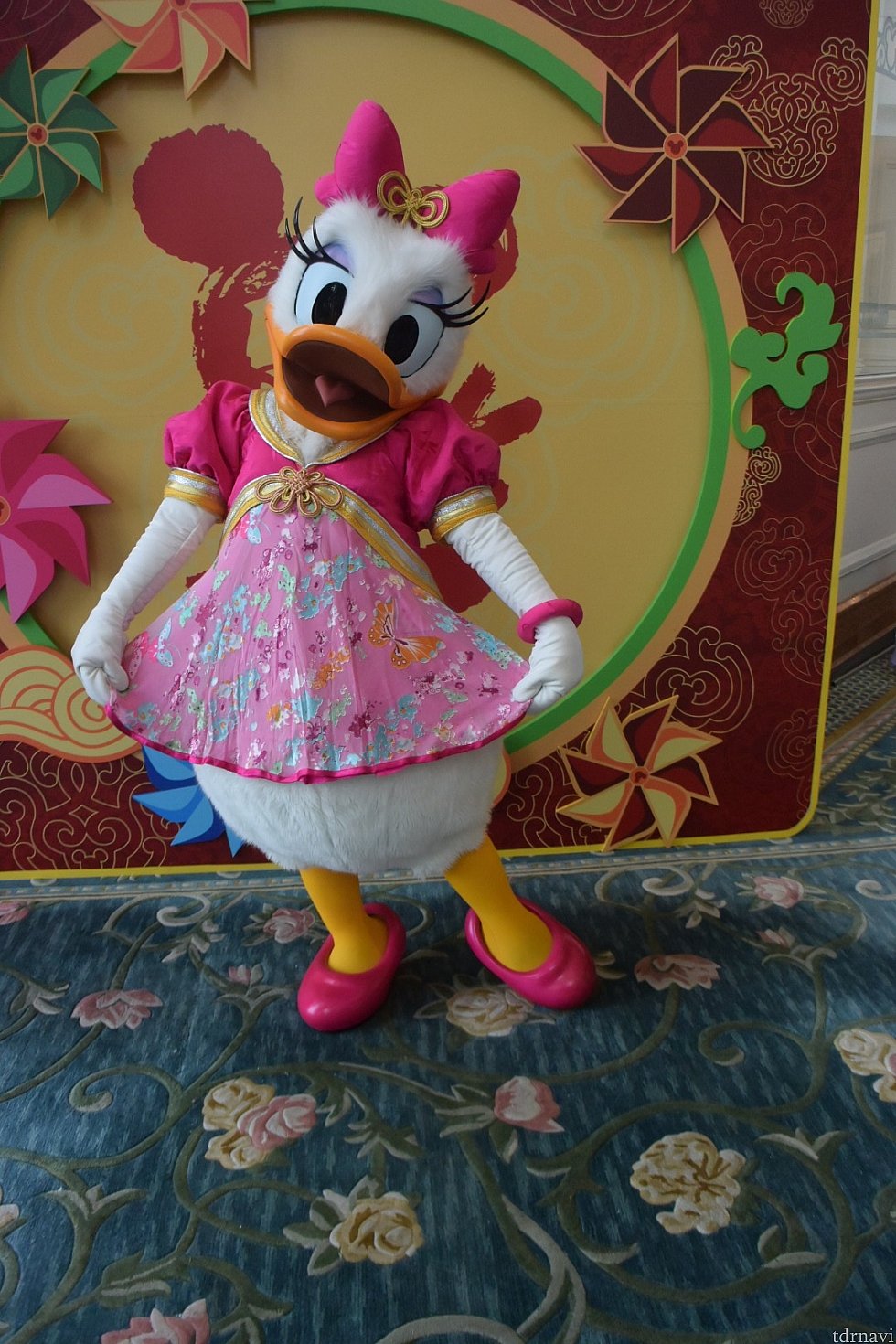 可愛いピンクのコスチュームでした❤️
リボンも可愛いです❤️
