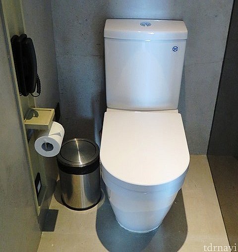 横に,例のゴミ箱がありますが,部屋を掃除してもらった結果,「流しなさい」という明らかな意思表示があり,「流して良し」と判断しました。正しくはホテルに聞いてください。