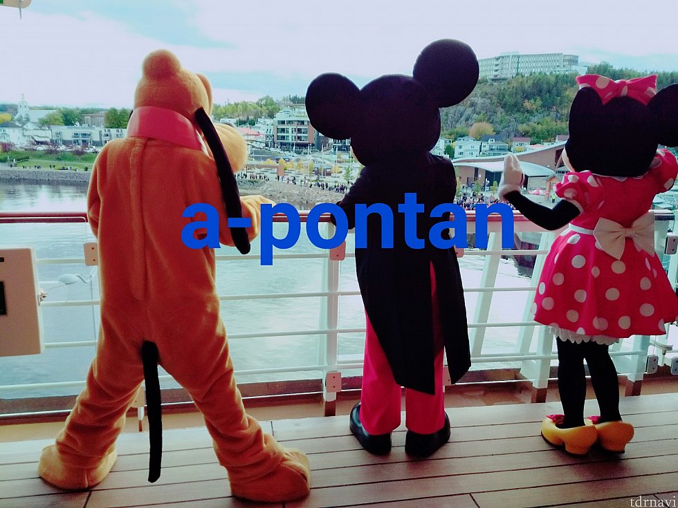 サグネの人にバイバイ!