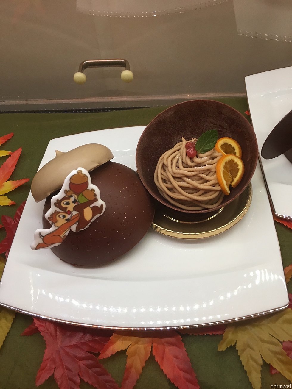 チデのモンブランか選べます