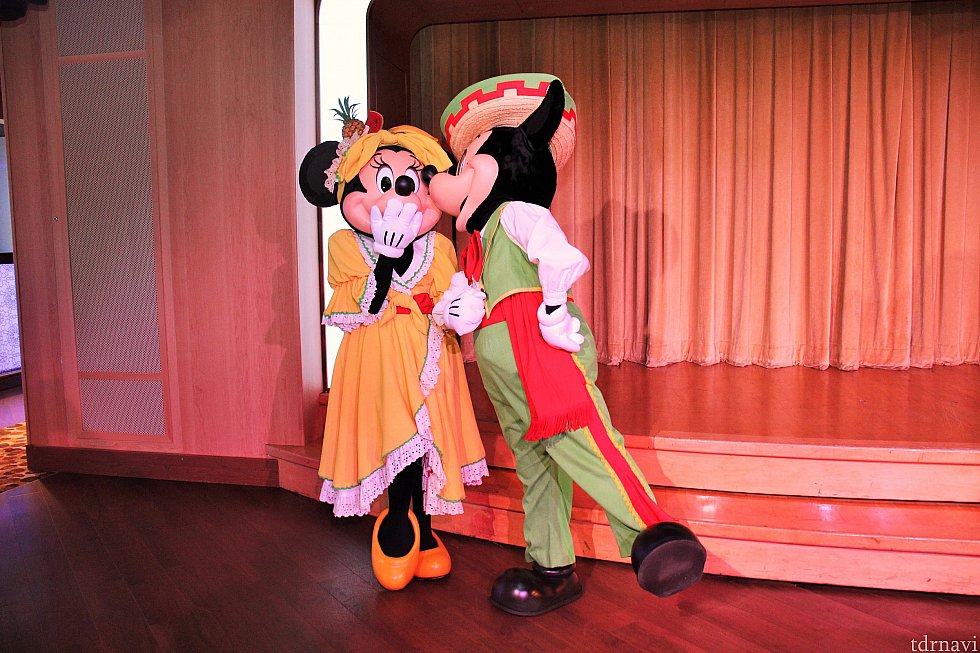 ミッキーとミニーはラブラブです♡♡♡