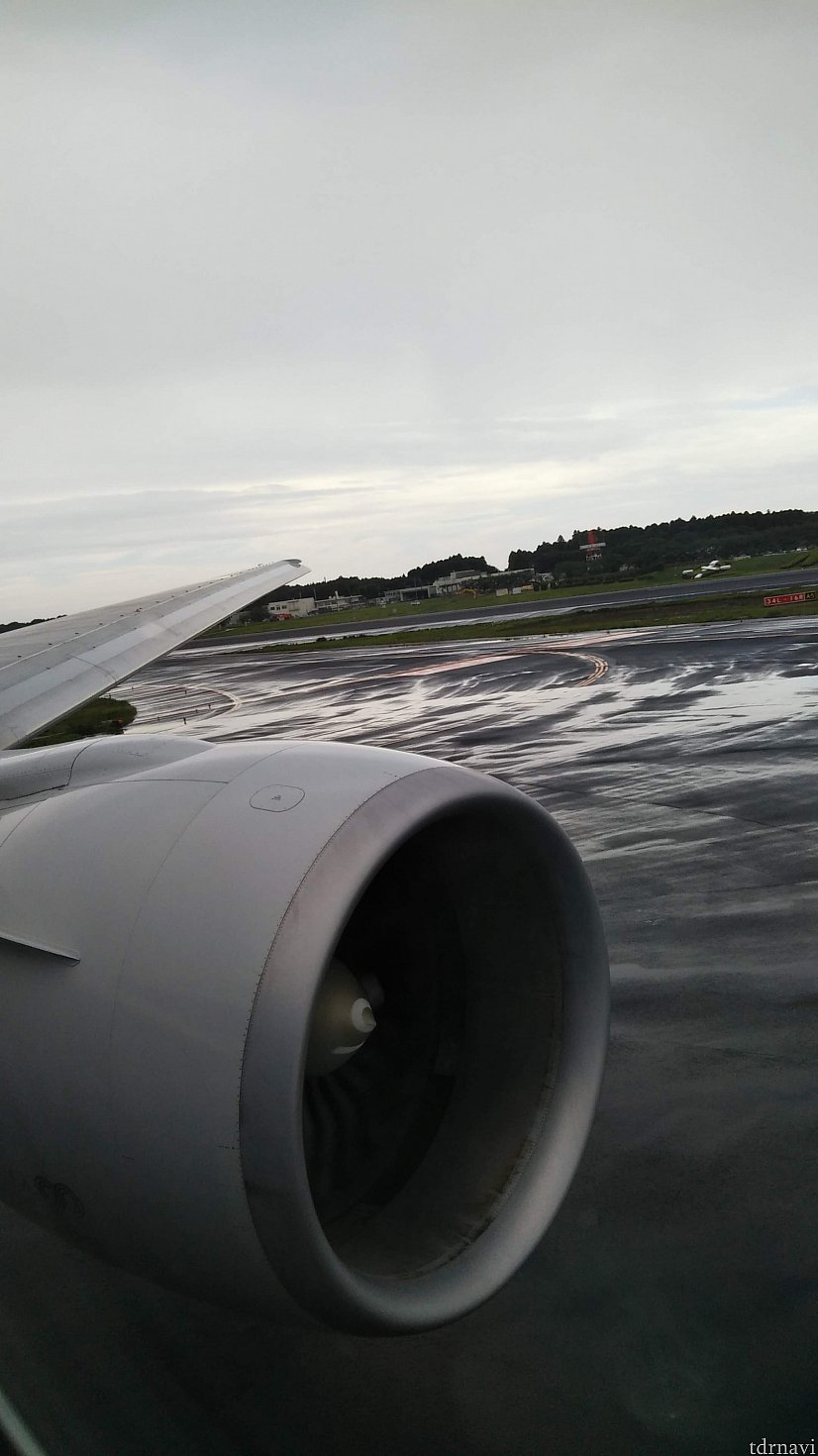 飛行機が滑走路に向かい始めました。
この瞬間、ワクワクする!
ジェットみたいなやつ、大きくて迫力あるなぁ。