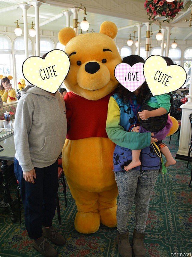 プーさんには泣かなかった息子くん😊✨
優しさがにじみ出てるから??
優しいプーさんに私も癒されました💕