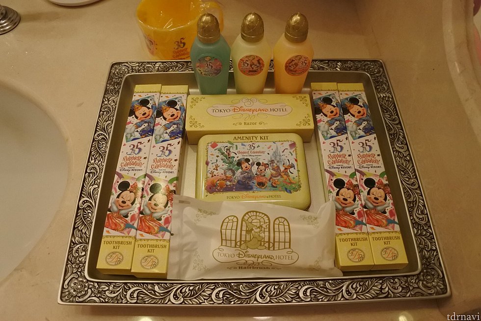 アメニティも35周年限定でした!