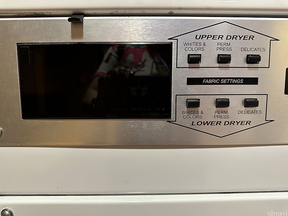 乾燥機のボタン及び表示画面