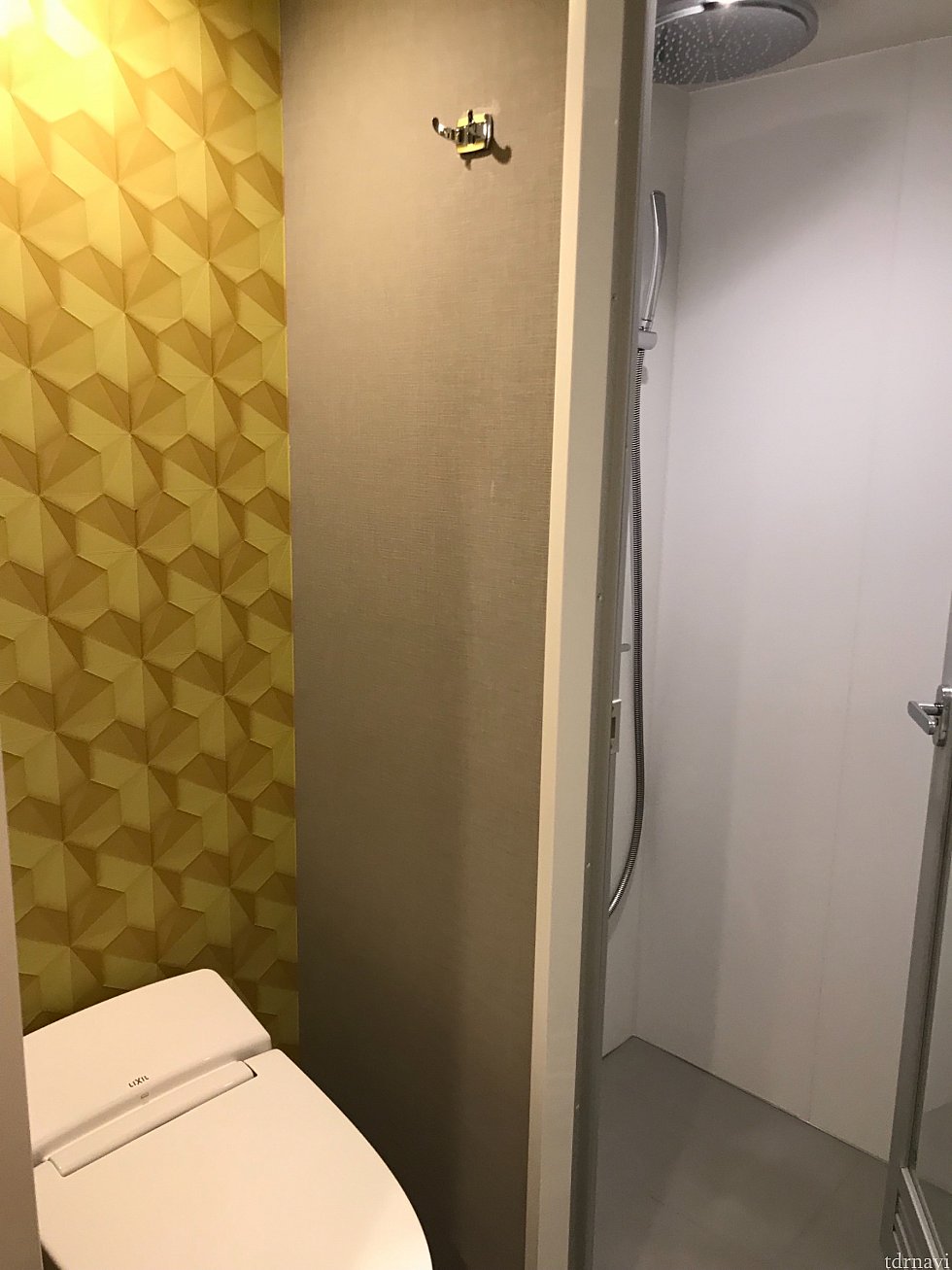 シャワーのみの部屋でした。