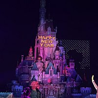 ディズニー　カウントダウン　非売品 2024年をパークで迎える