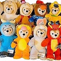 12種類の干支ダッフィー♡（上海）