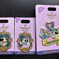 Disney - 上海ディズニー　ピンバッジ　3周年　レア 上海ディズニーランド チップとデール チップ&デール ドリンク