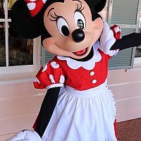 エプロン姿のミニーちゃんがかわいい！ プラザ・イン（カリフォルニア）