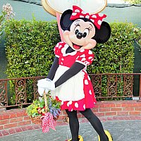 ミニーちゃんが主役のキャラクターブレックファスト！ 大好きな