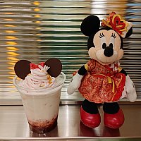 ミニーちゃん専用　スターバックス ☆Starbucks☆Disneyland限定 ミニーちゃん 水玉タンブラー