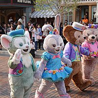 香港ディズニー春の新定番！イースターパレードにステラルーが登場しま
