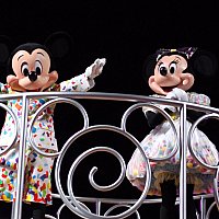 ミッキー＆ミニーフォーエバーラブ【キャンドル】　「ゴールドピンク ミッキー＆ミニーフォーエバーラブ【キャンドル】 「ゴールドピンク