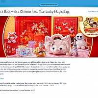 まるで日本の歳末福引！？香港ディズニーランド初登場の春節福袋