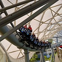 ディズニー。レドラ。 WDW】トロン・ライトサイクル・ラン | マジックキングダム