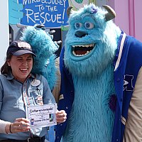 ドアの倉庫のシーンに感動！ モンスターズ・インク - マイクとサリーの