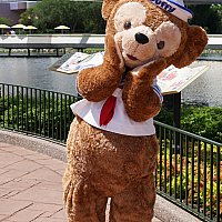 レア✨ ダッフィー シェフぬいぐるみ EPCOT エプコット2014 WDW限定