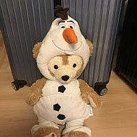 フロリダディズニーワールドダッフィーぬいぐるみ　WDWフード&ワイン フロリダディズニーワールドダッフィーぬいぐるみ WDWフード