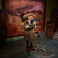 WDW】サファリ衣装のミッキー＆ミニーとグリーティング