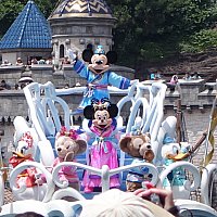 初お披露目！七夕コスチュームのダッフィー＆シェリーメイ
